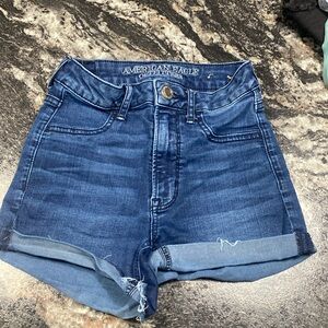 American eagle jean shorts